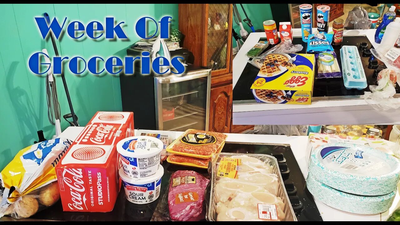 Week of Groceries for Family of 5 * Aldi Haul/ Walmart Haul *