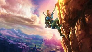 Lively Wallpaper - Zelda Link Climb