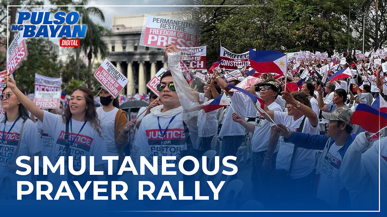 Key leaders ng KOJC, nagsagawa ng simultaneous prayer rally sa Pilipinas