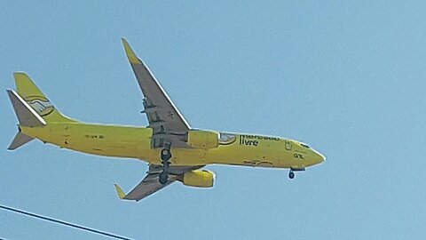 Boeing 737-800F PS-GFE Mercado Livre vindo de Guarulhos para Fortaleza