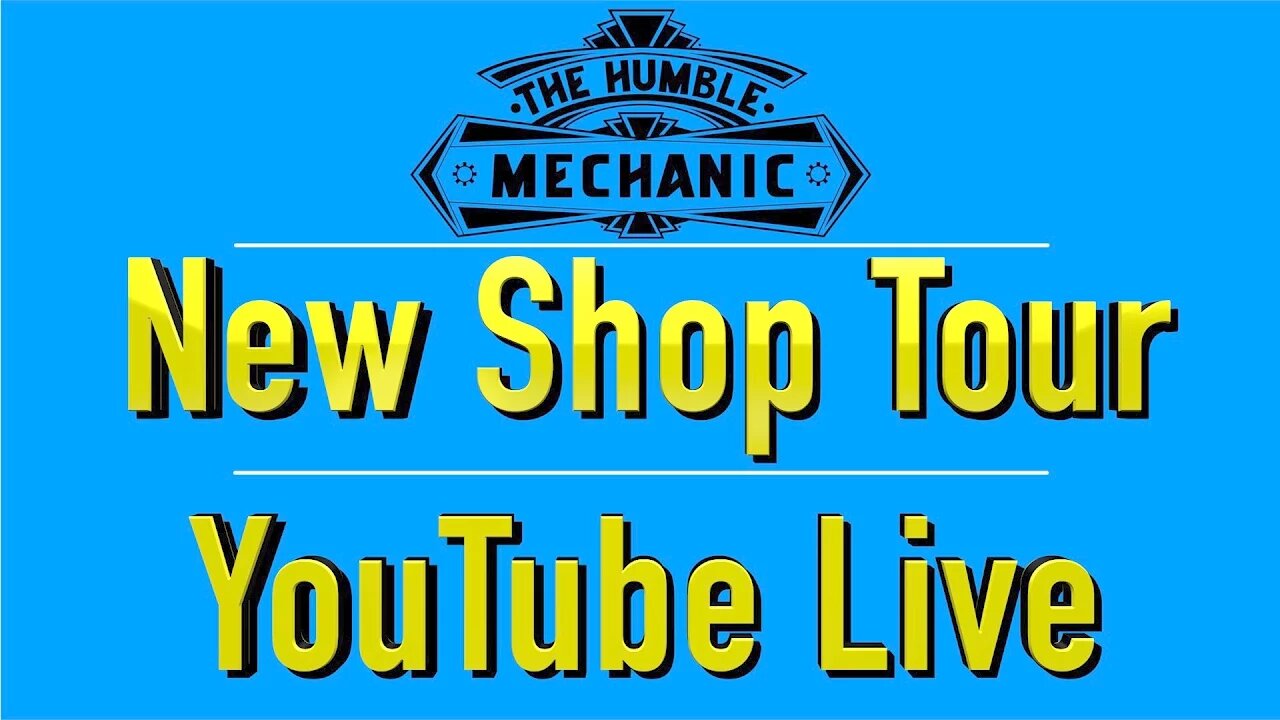 Quick Tour Of the Shop Setup YouTube LIVE