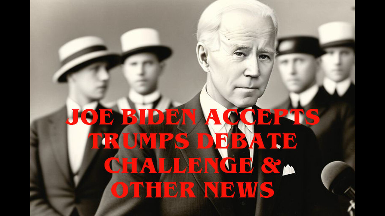 The Stop & Think News Podcast: Biden Accepts Challenge & More!