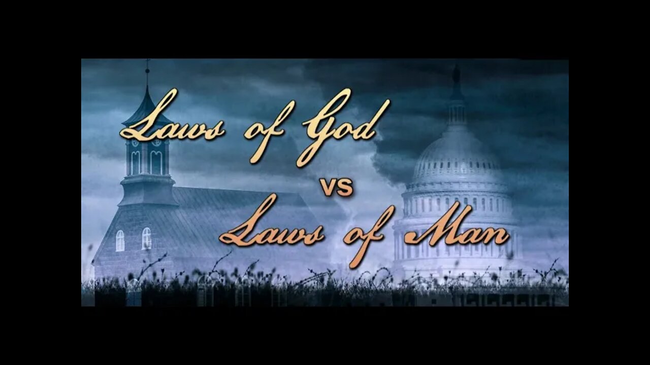 Joshua and Caleb discuss - The Laws of man vs. the Laws of God