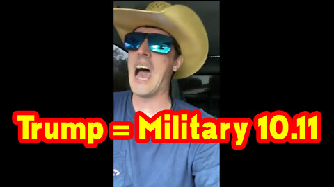 Derek Johnson BREAKING: Trump = The Military (10/11/22)