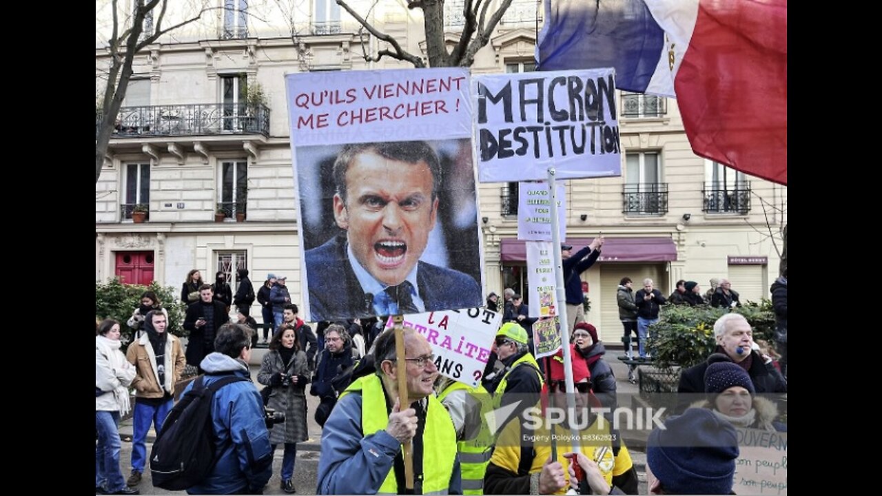 FRANCESES SE INSURGEM CONTRA MACRON