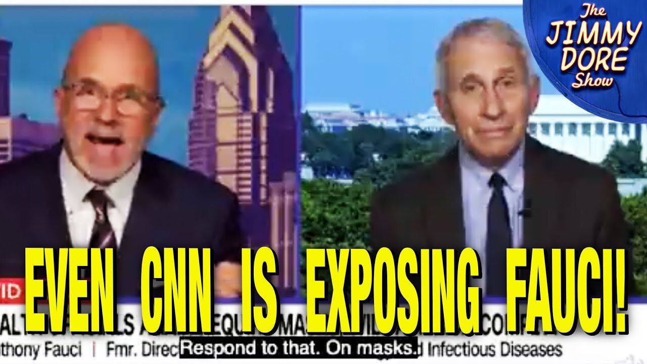 CNN Confronts Anthony Fauci With Conclusive Evidence MASKS DON'T WORK