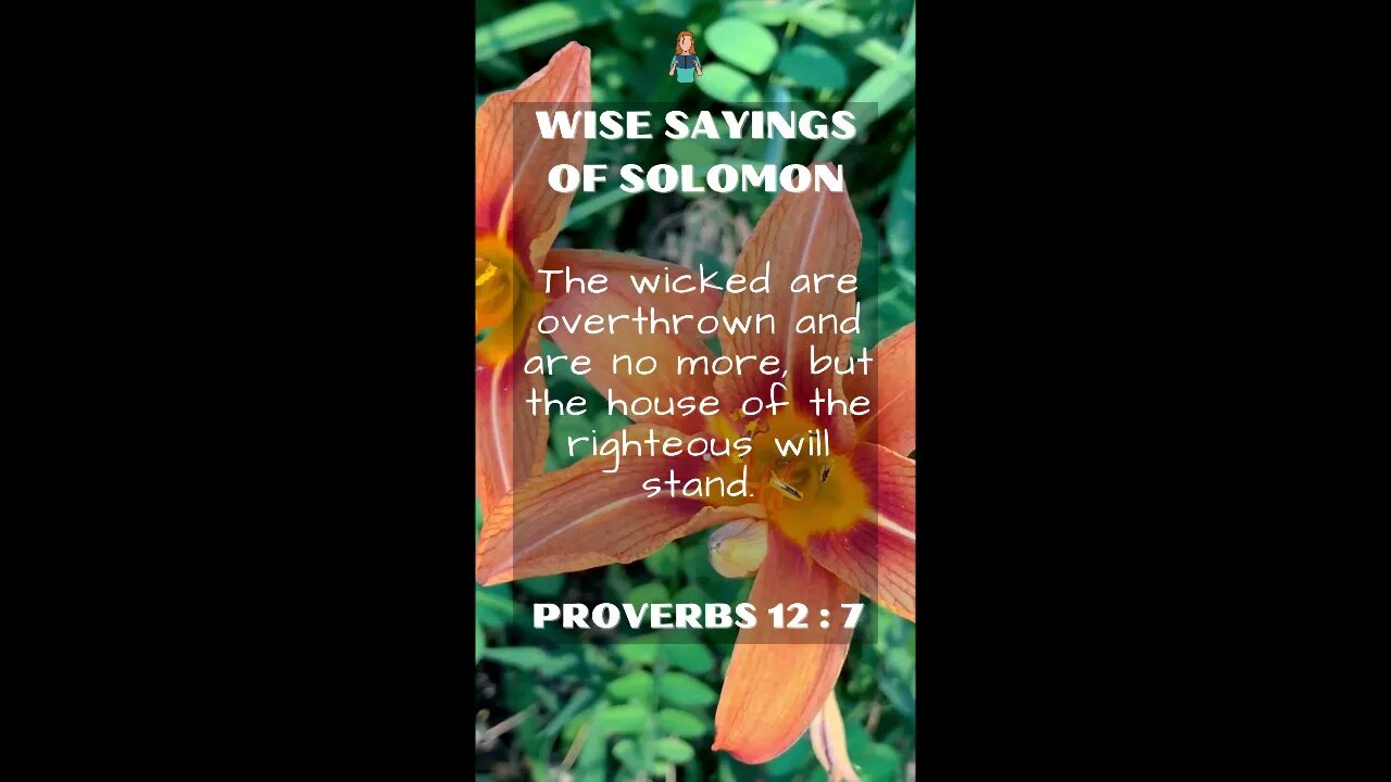 Proverbs 12:7 | Wise Sayings of Solomon