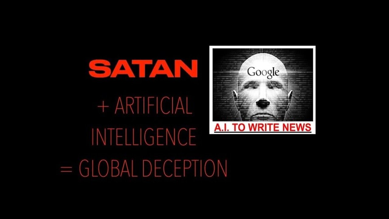 GOD ISN'T FAKE NEWS.The Truth is out there AI-SATAN-CREATION-DEMONS-ANGELS