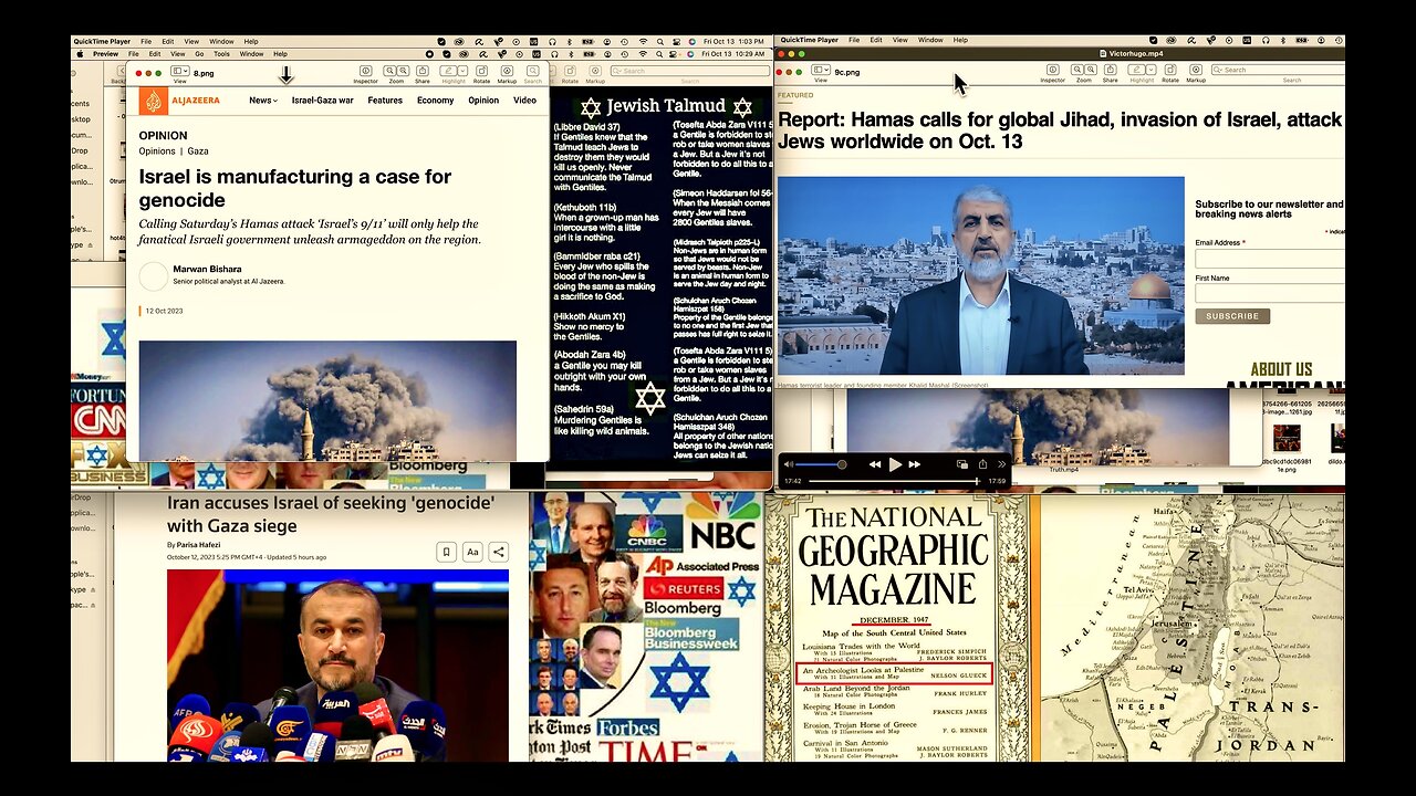 Israel Uses Babylonian Talmud To Wage World War Armageddon On Humanity Global Jihad Human Holocaust