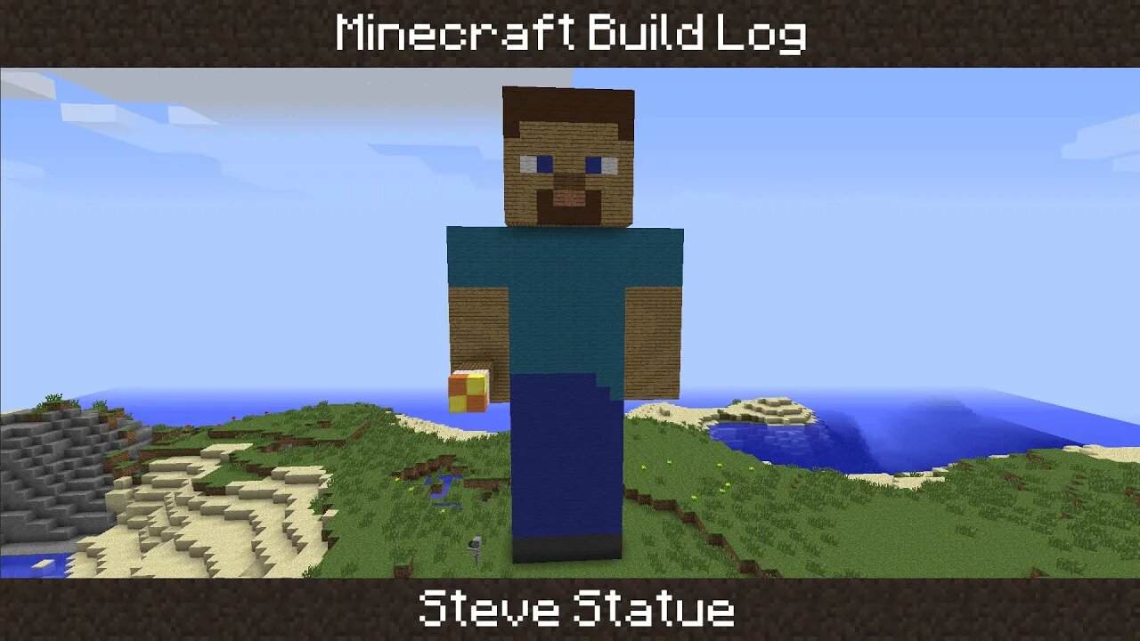 Steve Statue | Minecraft Build Log #1