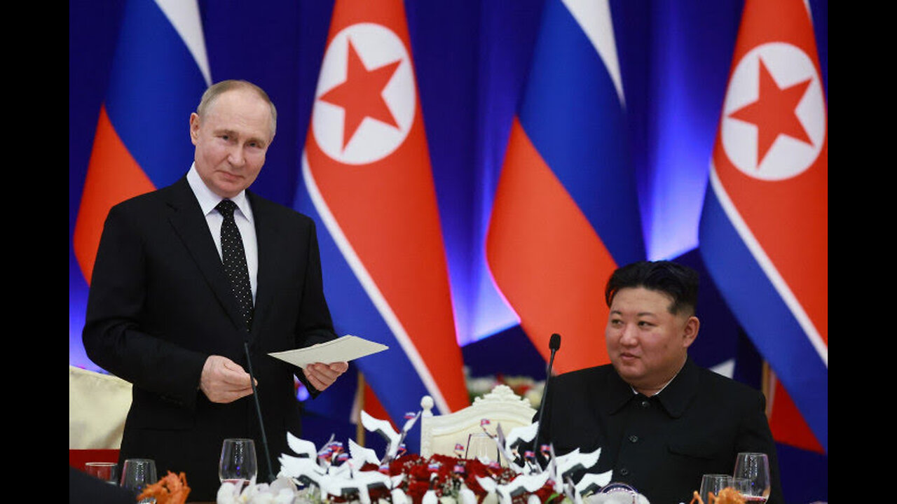 Russian President Vladimir Putin Signs Strategic Treaty with North Korea