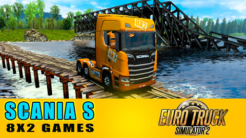 SCANIA S 8X2 GAMES EURO TRUCK SIMULATOR 2