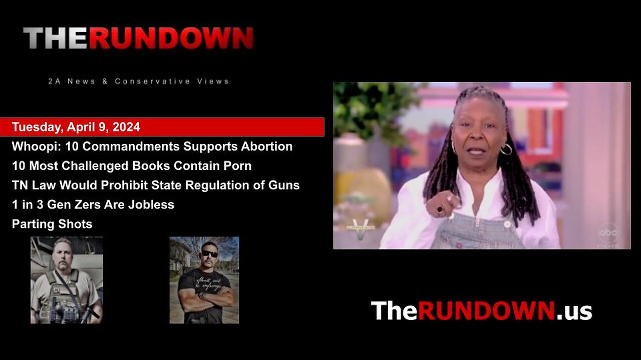 #695 - Whoopi Goldberg Claims That The 10 Commandments Does Not Include Abortion