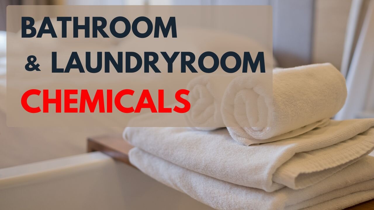 Bathroom and Laundry Room Chemicals