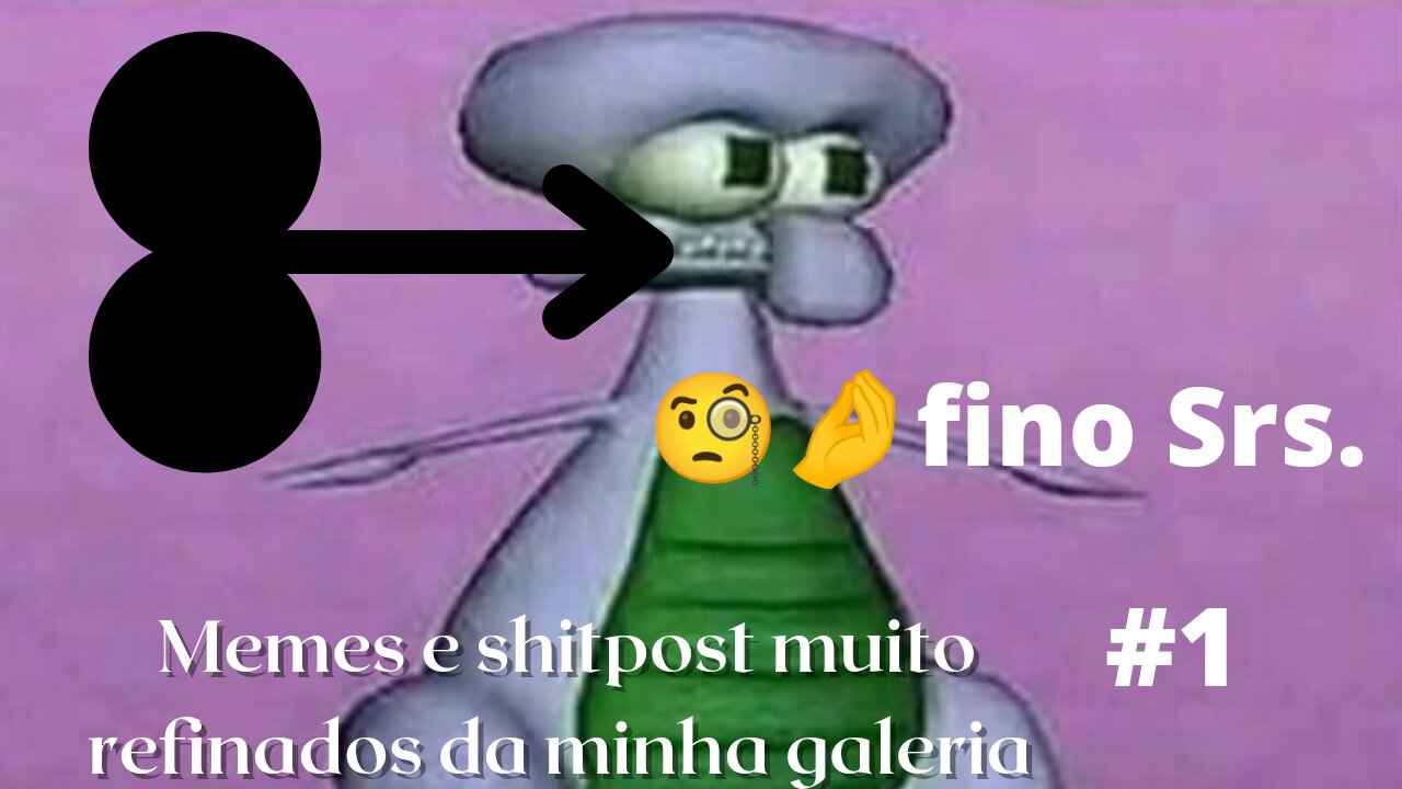 compilado de memes e shitpost da minha galeria #1 [é cada m3rd@ kkkkk]