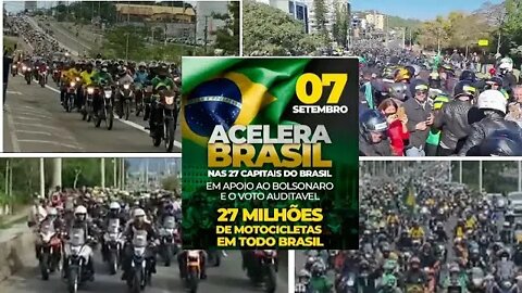 MOTOCIATA 07 DE SETEMBRO NACIONAL, ACELERA BRASIL !