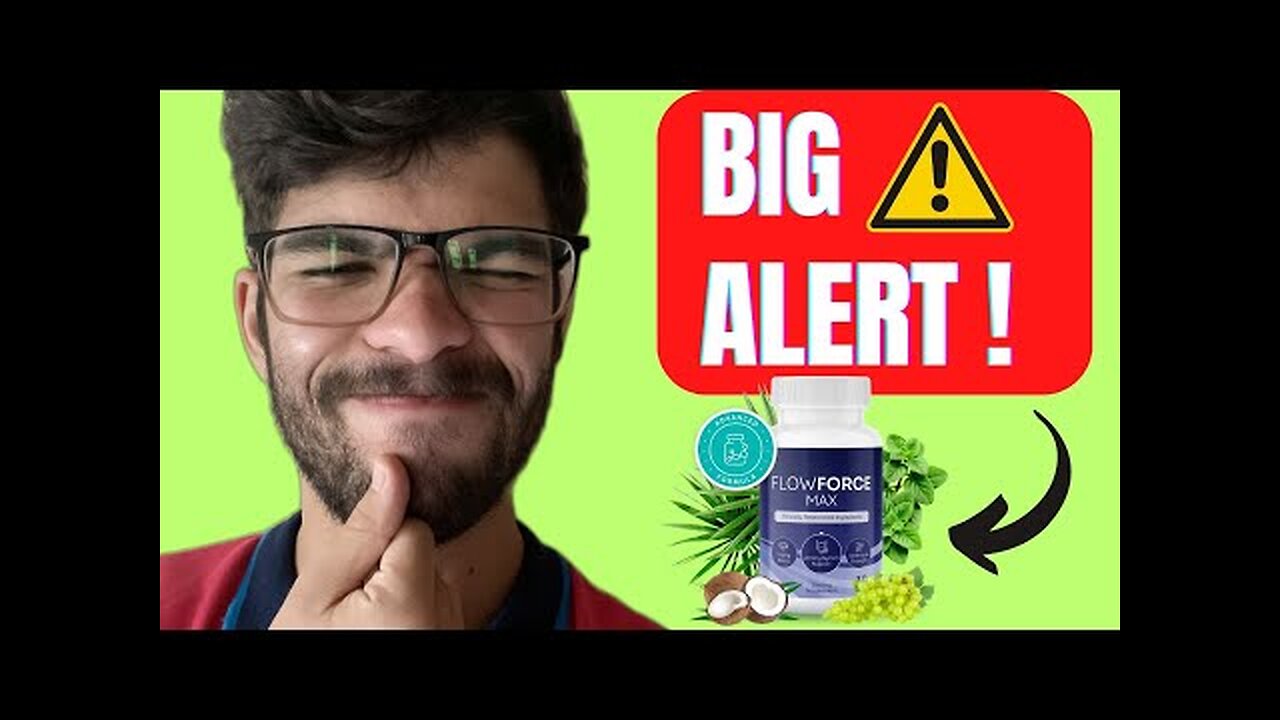 [FLOWFORCE MAX] - ⚠️BEWARE⚠️- FLOWFORCE MAX REVIEW - FLOWFORCE MAX REVIEWS – FLOWFORCE MAX PROSTATE