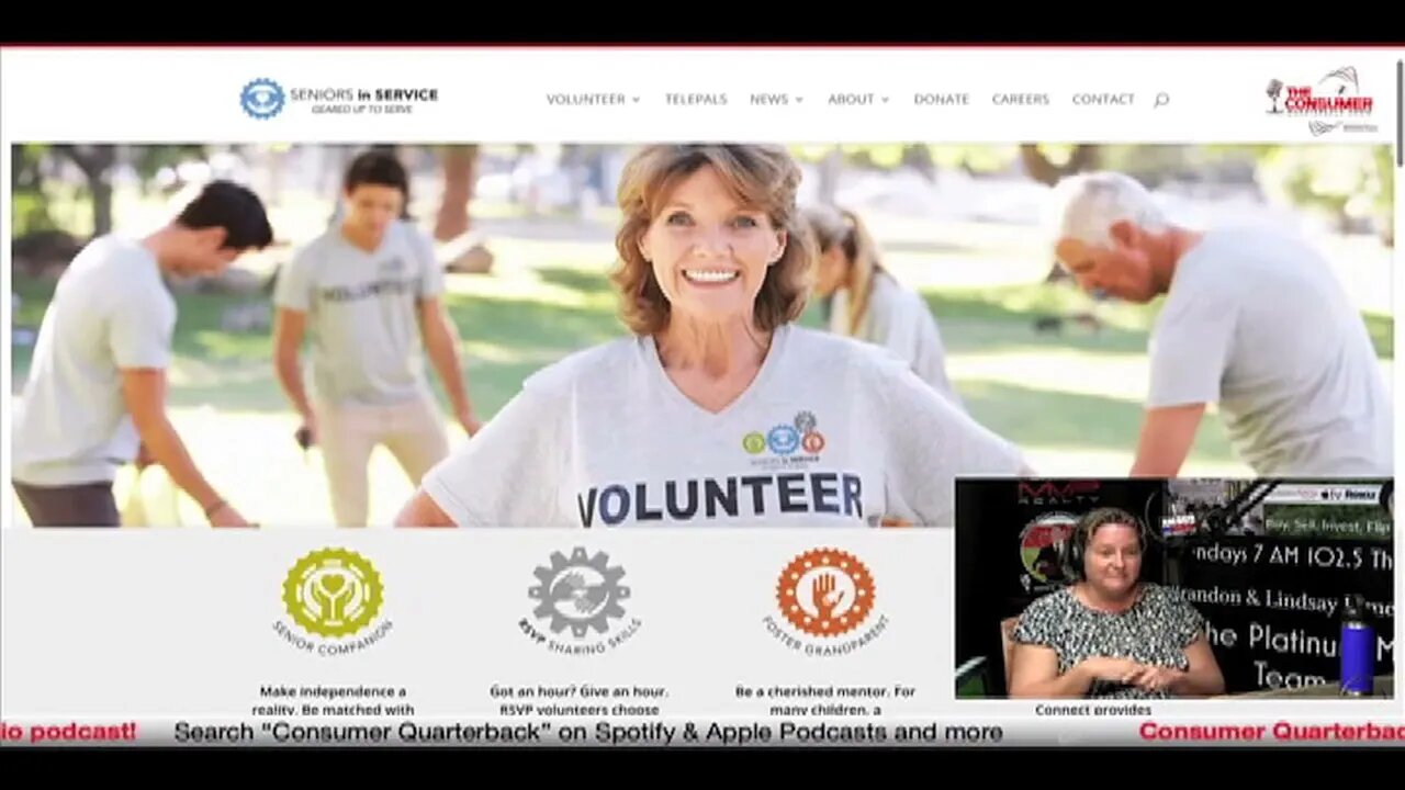 Robin Ingles - Seniors in Service - Find out how Seniors are contributing all over the Bay