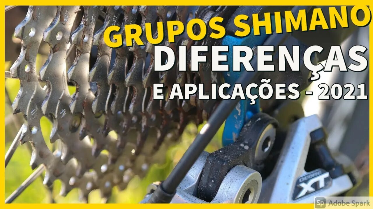 Grupos Shimano: Diferença entre eles e sual aplicações [ENTENDA]