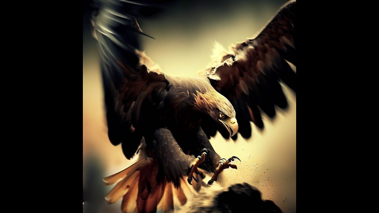 Unleashing the Predator: The Mighty Eagle's Fierce Attacks on Prey"