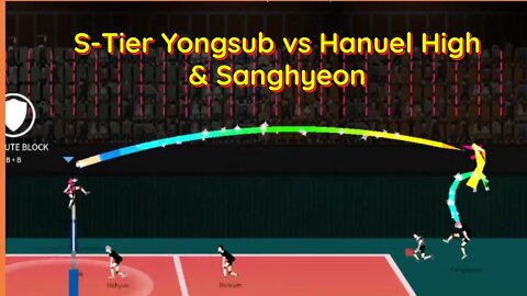 The Spike Volleyball - S-Tier Yongsub vs Hanuel & Sanghyeon - PC Open Beta World Tour