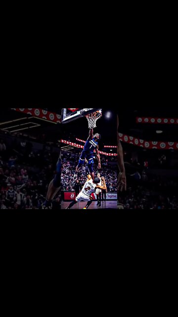 Anthony Edwards goes viral for his dunk* on Gabe Vincent 🥶 #shorts