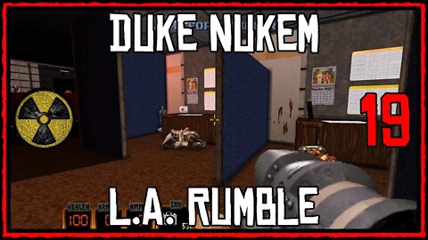 Duke Nukem 3D Playthrough Part 19 – L.A. Rumble. PC Gameplay 2020