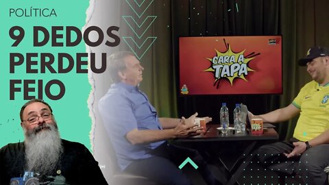 BOLSONARO no CARA A TAPA rende 460K espectadores numa MANHÃ de SÁBADO, MOLUSCO não chegou nem em 20K