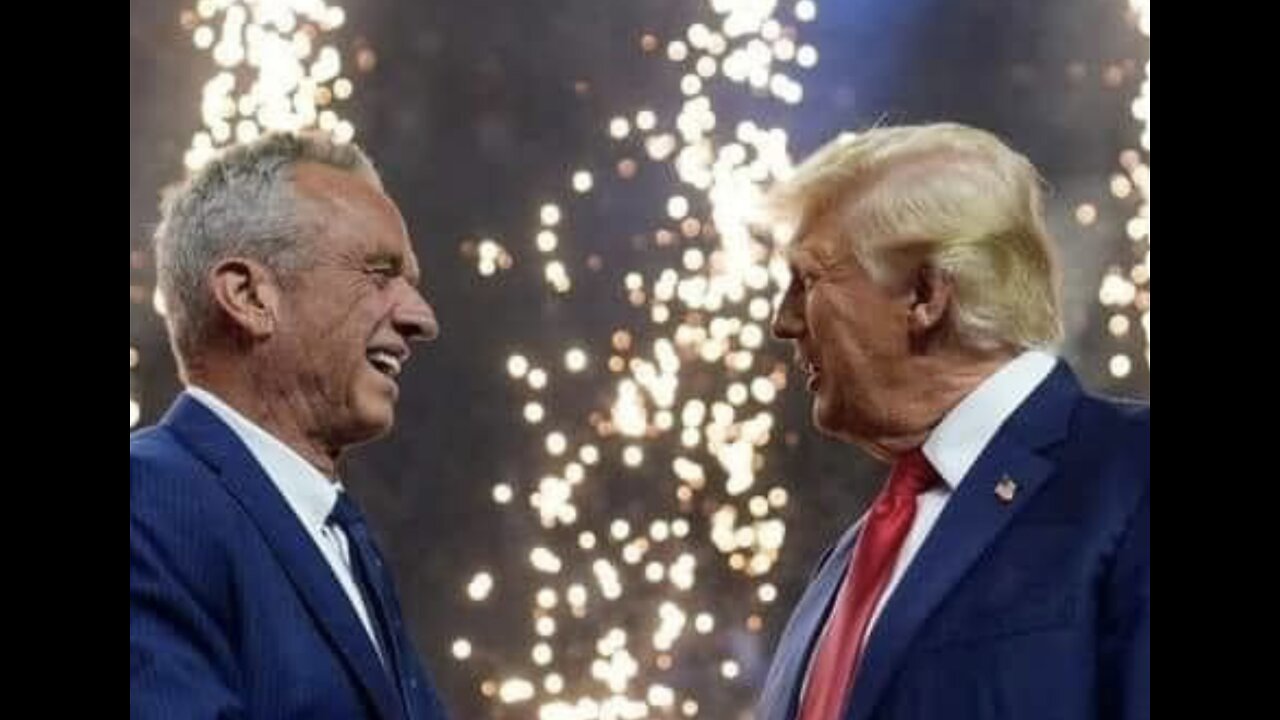 TRUMP AND BOBBY KENNEDY JOIN FORCES TO BRING HEALTH BACK TO OUR COUNTRY