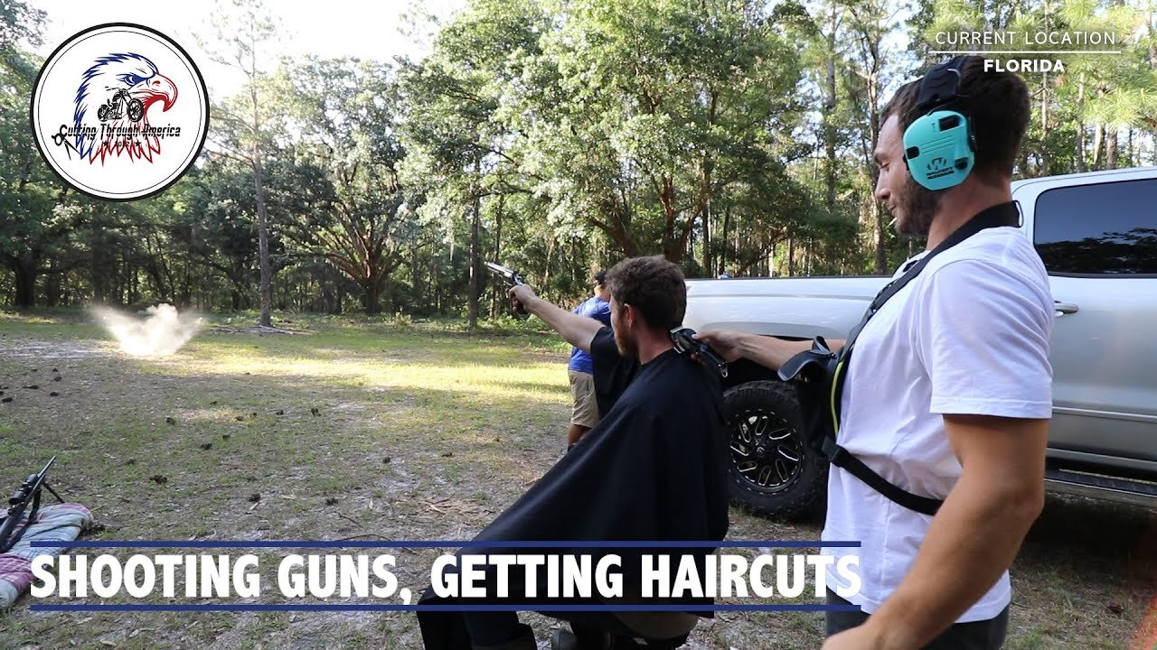 Shooting Guns, Getting Haircuts