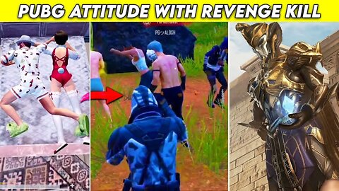 PUBG MOBILE ATTITUDE WITH REVENGE KILL 😈 | PART 4 | Xbot 2.0