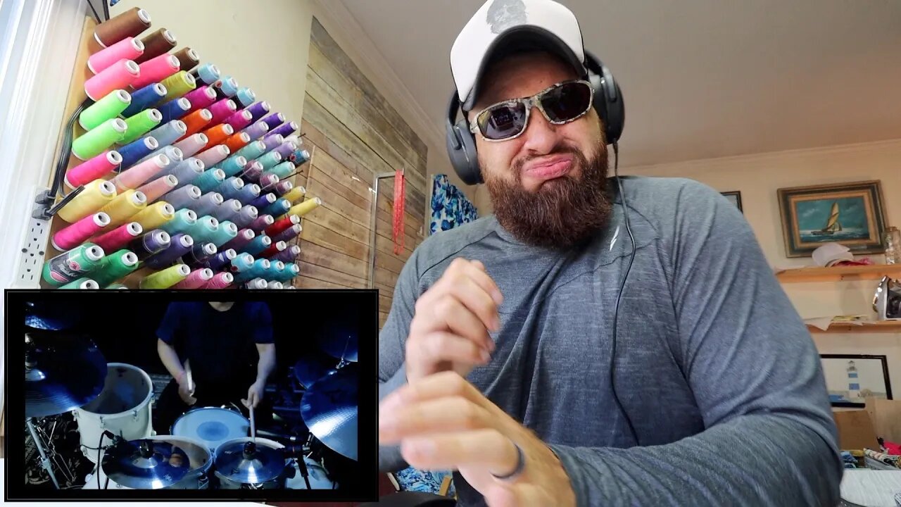 TRIVIUM - BEYOND OBLIVION (Alex Bent Drum Playthrough) REACTION!!!