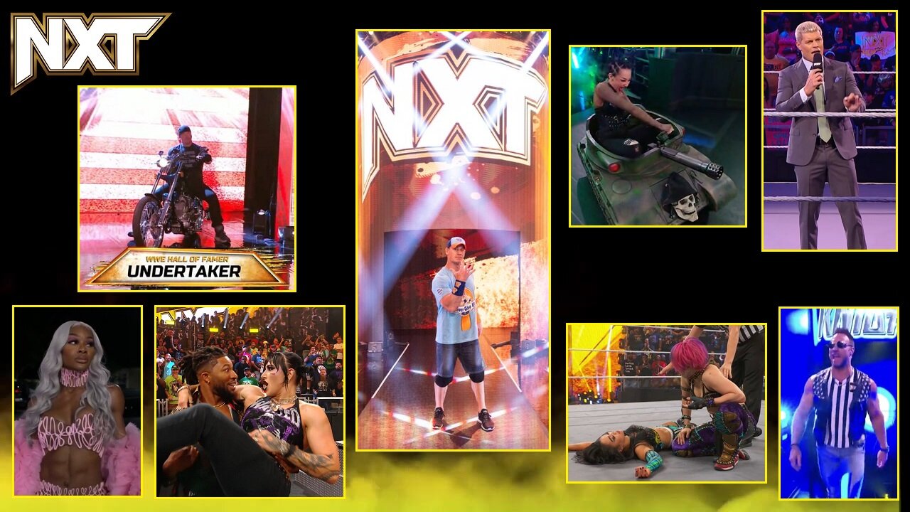 CODY RHODES The GM, LA KNIGHT The Ref., ASUKA, JADE CARGILL, UNDERTAKER & More On NXT : OFF THE CUFF