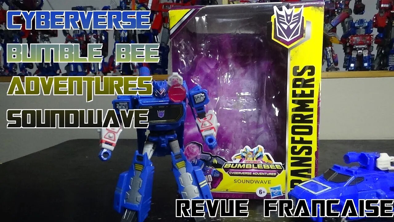 [Francais] Revue Video Cyberverse Bumble Bee Adventures - Soundwave