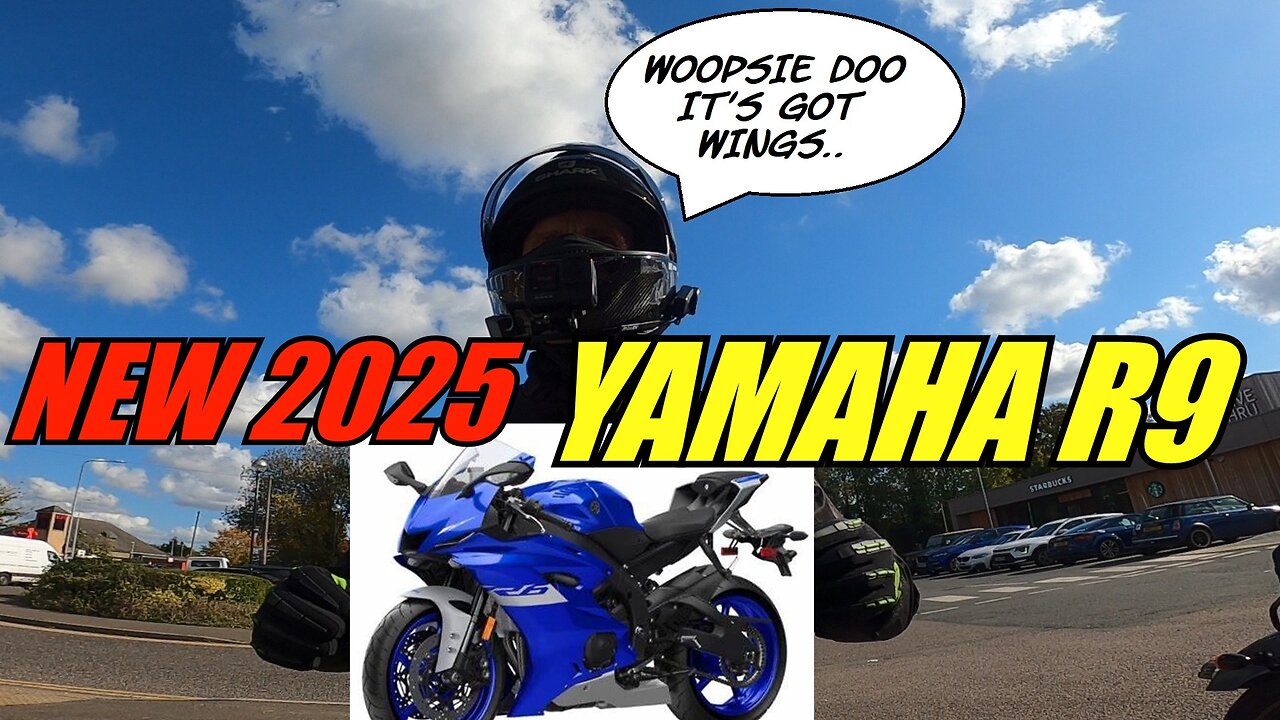 NEW 2025 YAMAHA R9 Unveiled, Sounds great looks a bit BLAND | Moto Vlog