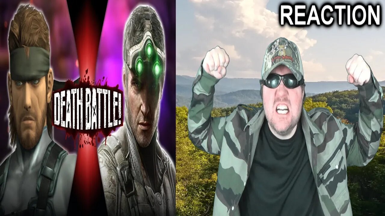 Solid Snake VS Sam Fisher (Metal Gear VS Splinter Cell) - Death Battle! REACTION!!! (BBT)