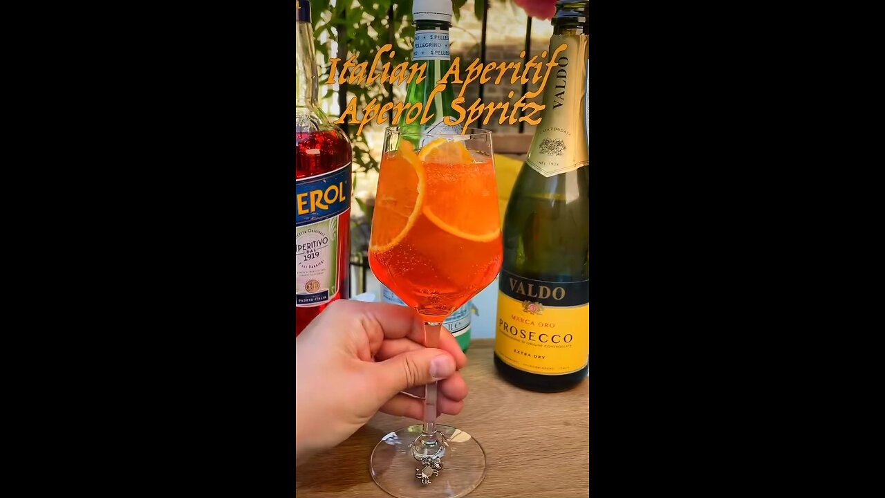 Aperol spirit , Classic sparkling cocktails 🍸