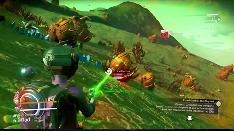 no man sky, nova espedicao , Em ruinas