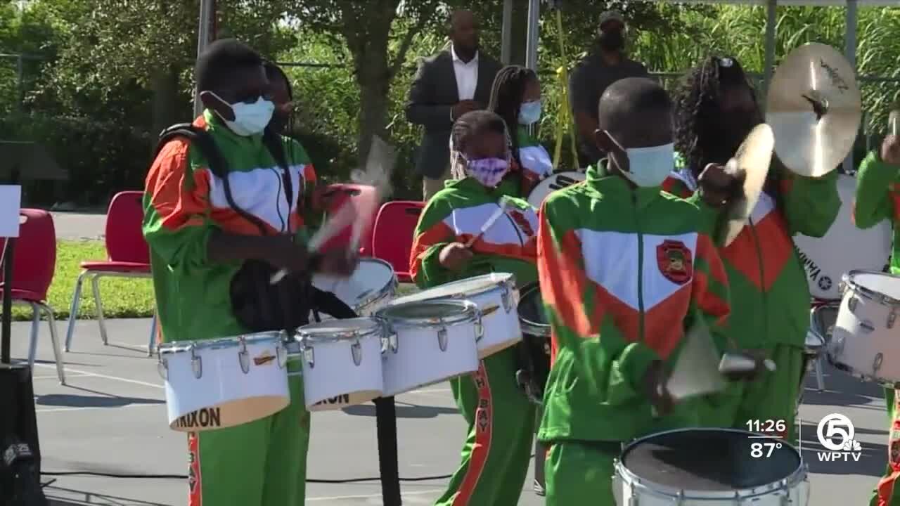 New band uniforms donated to South Bay students