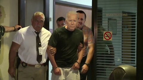 Joe Biden and Hillary Clinton Perp Walk