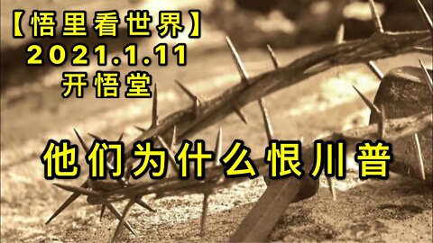 KWT826他们为什么恨川普20210111⑥【悟里看世界】