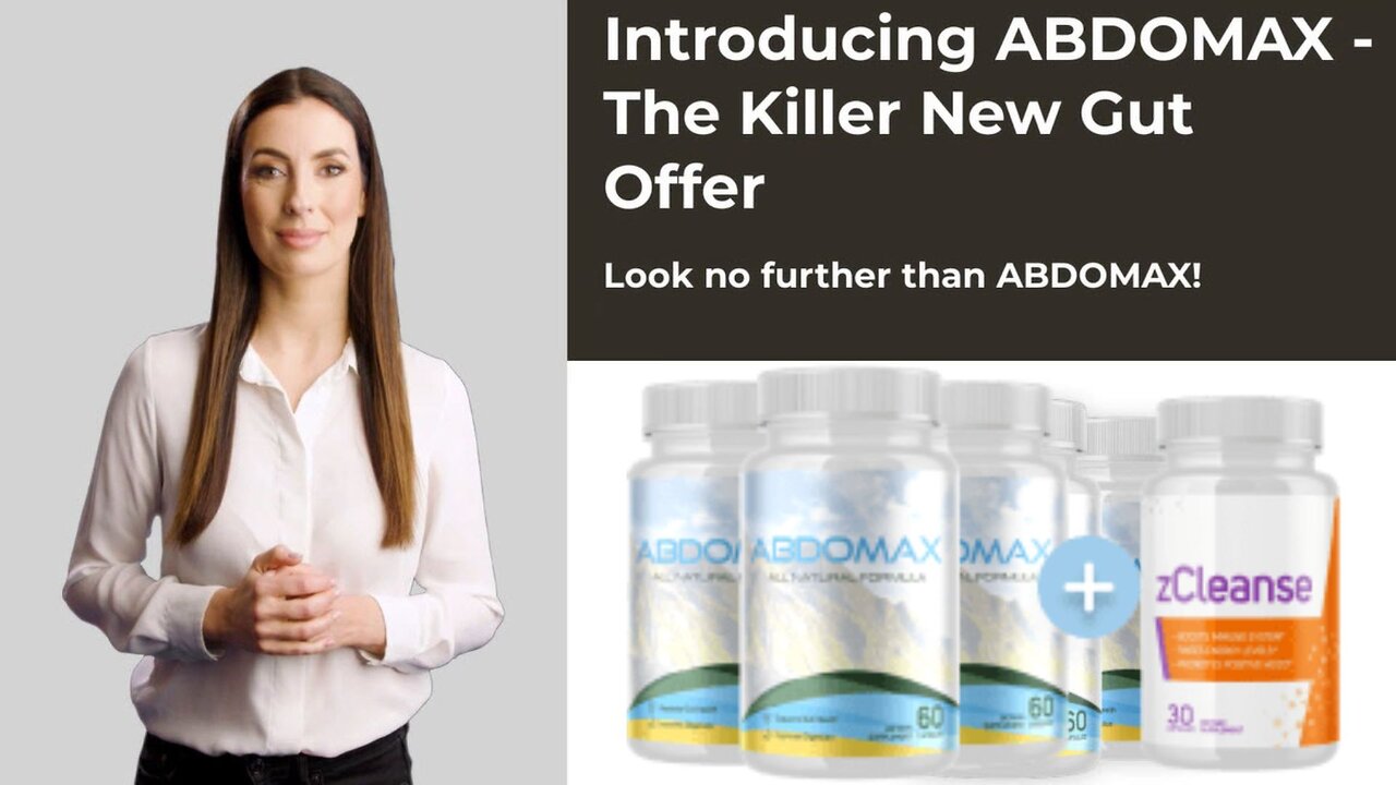 ABDOMAX - Killer New Gut Offer | Do This 8-Second Hack To Help Support Healthy Digestion