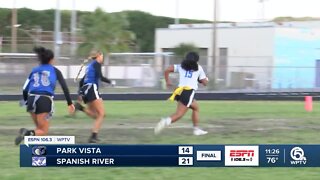 Spanish River flag football beats Park Vista for district title