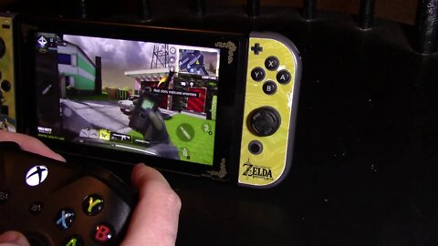 Call Of Duty Mobile On Nintendo Switch With Xbox One Controller