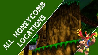 Banjo-Kazooie - All Honeycomb Locations