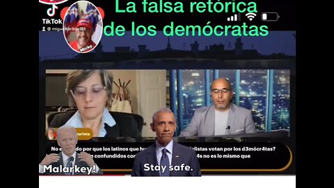 Las falsas retórica de los demócratas— Amelia y Aliesky