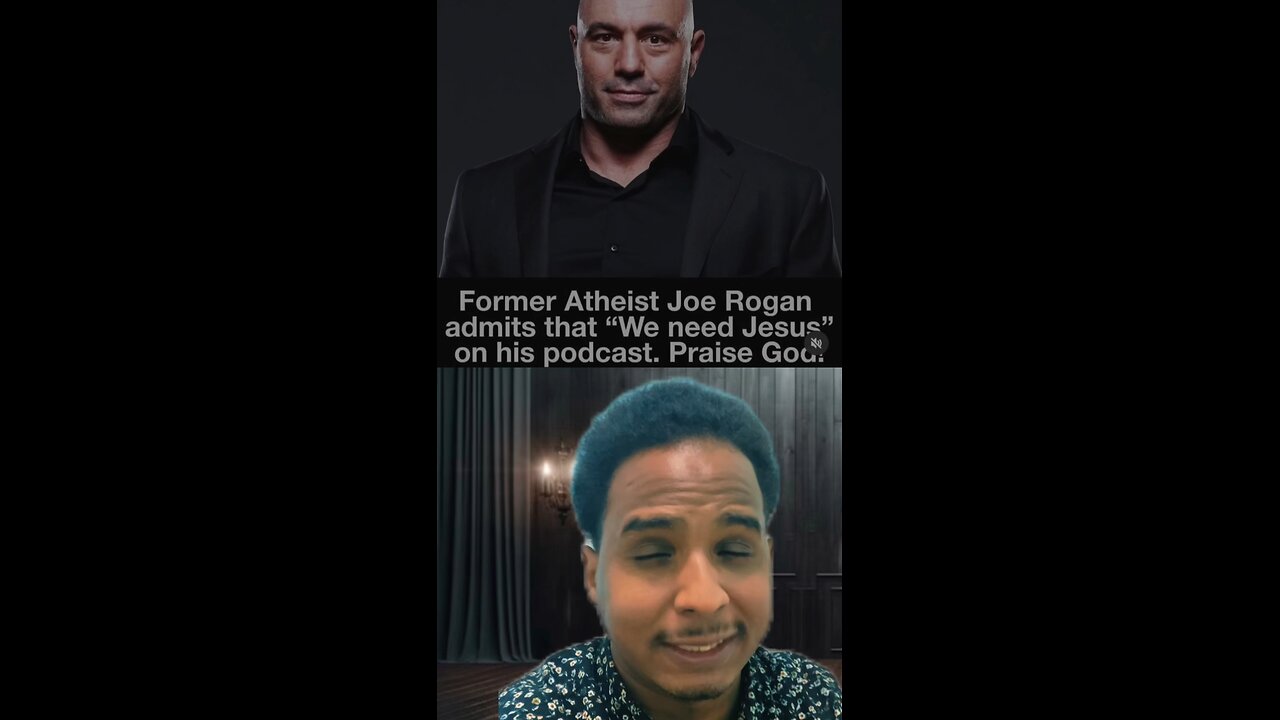 Former Atheist Joe Rogan admits that “We need Jesus” on his podcast. Praise God!🔥😱 #viral #short