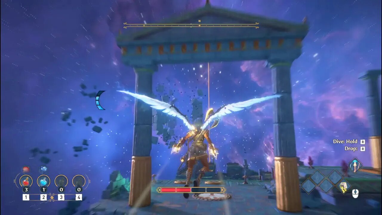 Let's Play Immortals Fenyx Rising part 2 [Hard mode] 3 Chunk run