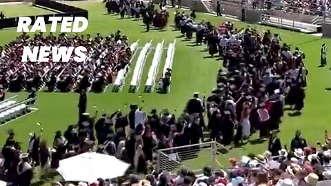 Hundreds of Stanford Students Walk Out of Graduation to Protest Israel Ties