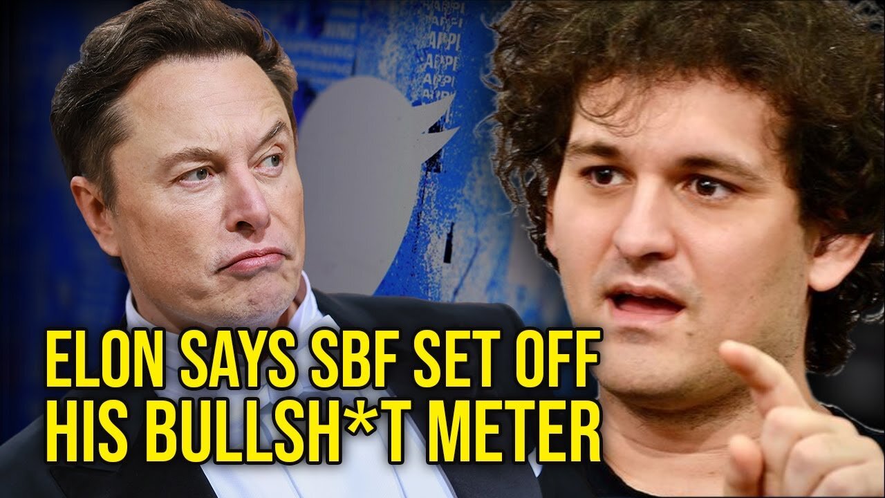 Elon Musk says Sam Bankman-Fried was on some stimulants & "set off his bullsh*t meter" Twitter Space